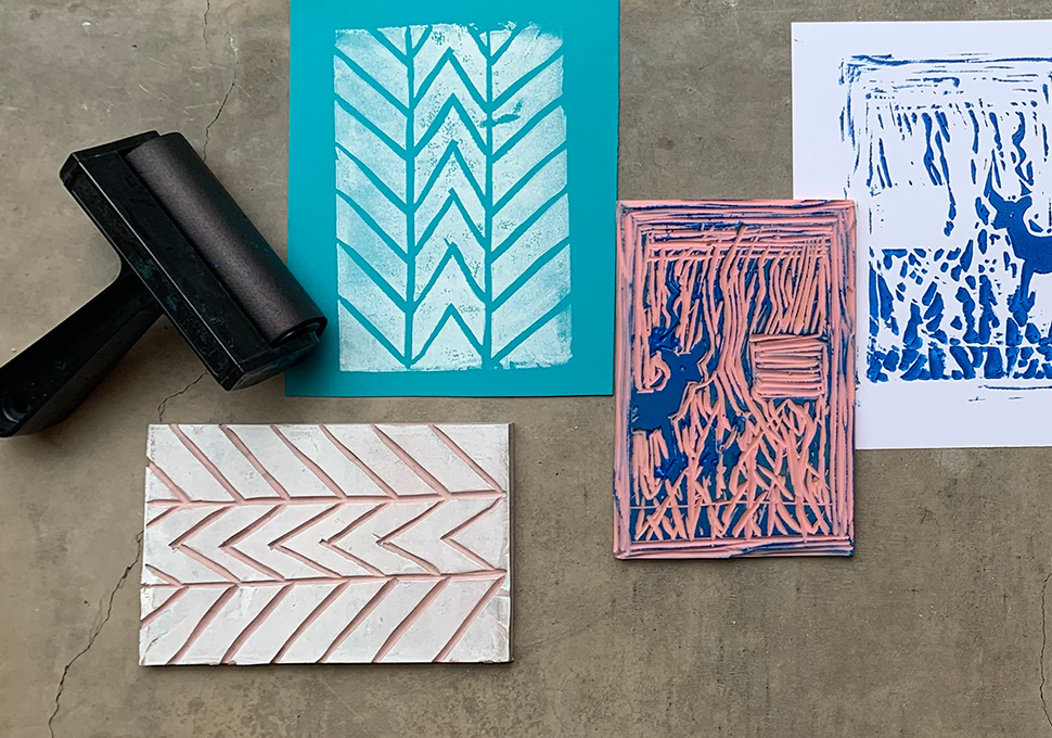 Community Wellness Workshop: Linocut Printmaking - Herbert F. Johnson ...